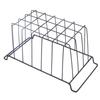 2 Pcs Freezer Wire Storage Basket PE Coated Hanging Rack Organizer Bin Black for Refrigerator Shelves Basket