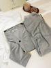 Neues lockeres Herren-Loungewear-Set mit langen Ärmeln in Übergröße