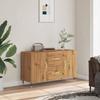 VidaXL Buffet chêne artisanal 100x36x60 cm bois d'ingénierie, meuble de rangement, meuble de rangement de cuisine, meuble de 857317