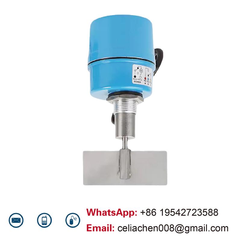 SR80 Rotary Paddle Level Switch Bin Hopper Silo Sensor for Powder Granule Bulk Solid High Temp Screw Mount Indicator