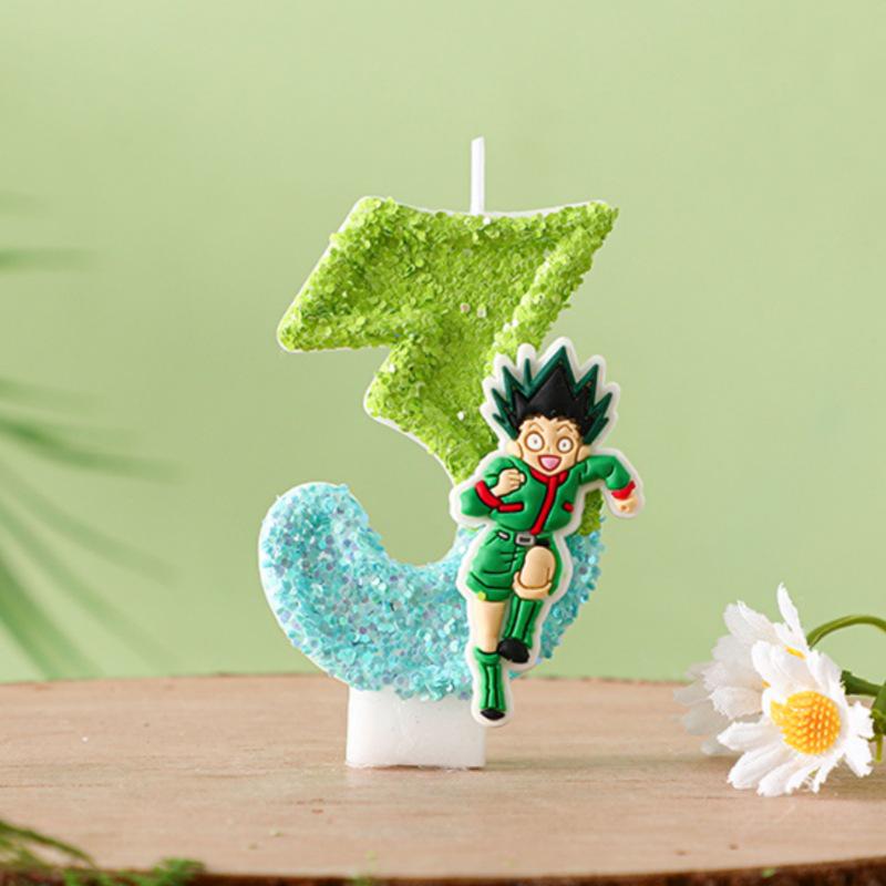 Creative Digital Birthday Candles 09 for Kids - Cool Handmade Cake Party Decorations