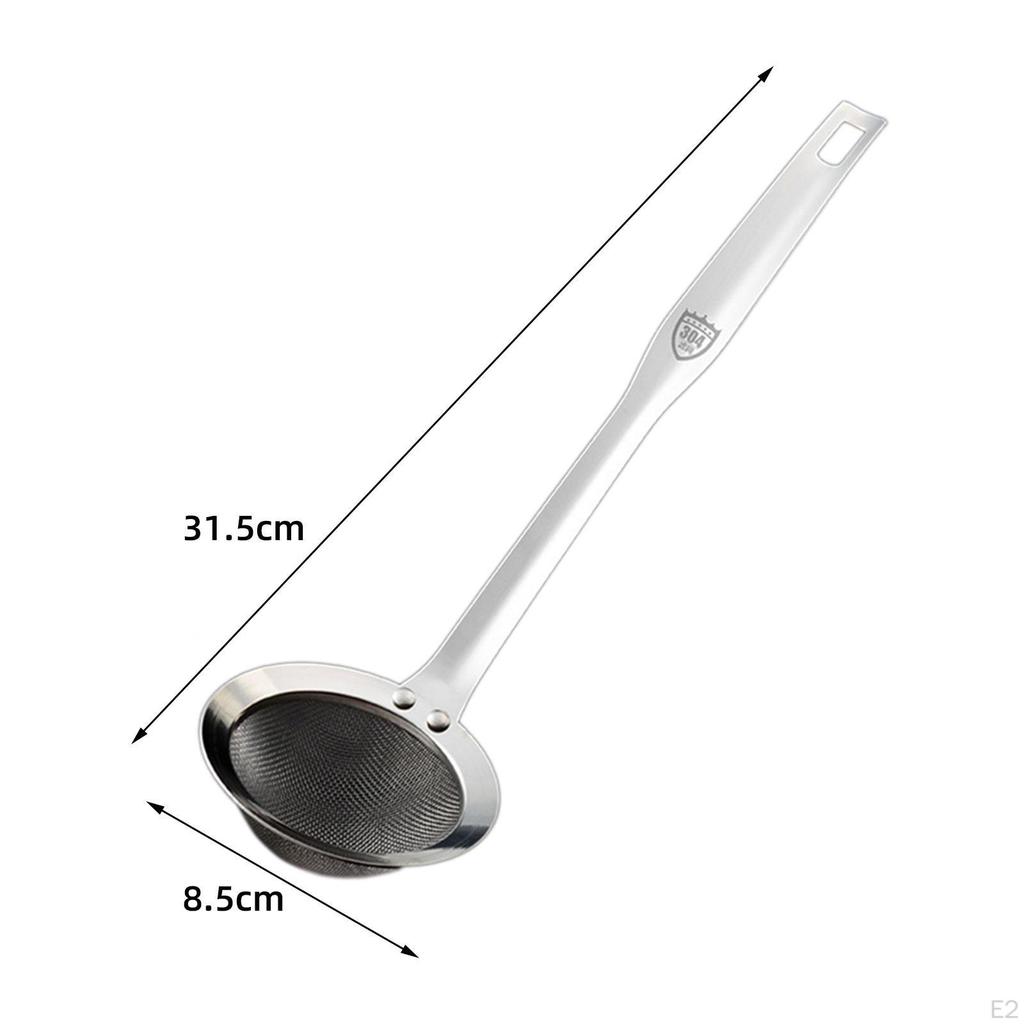 Food Strainer Colander Fry Basket ,Cooking Skimmer ,Food with Handle ,Mesh for