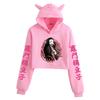Demon Slayer Cat Ear Anime Hoodie for Women