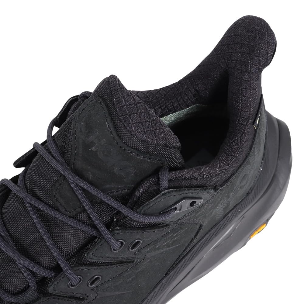HOKA KAHA 2 LOW GTX Hiking Size Black Gore-Tex Shoes, Low-Cut, Men's, 25.0, (1123190-BBLC)
