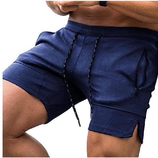 Vara 2025 Nou Pantaloni Casual Bărbați Culoare Solidă Talie cu Șnur Trei Părți Multi Culoare Sport Modă Pantaloni Scurți