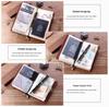 Echtes Leder Retro Reise-Notizbuch - Crazy Horse Finish, Hochwertiger Business-Planer mit eingraviertem Logo
