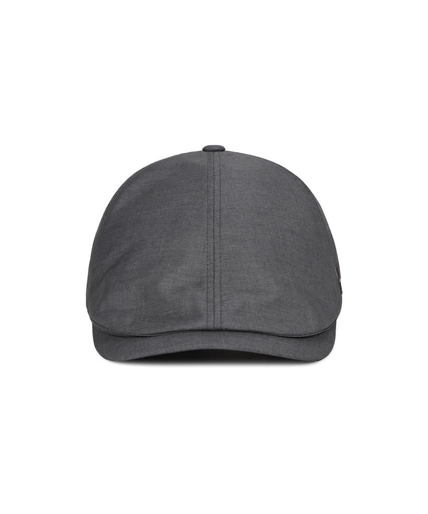 Bajal Va Cubic Stud Hunting Ball Cap Gray