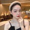 High Head Hairpin Sponge Headband Wide Brim Women's All-match Net Red Go Out Wash Face Hair Pressing Headband Headwear