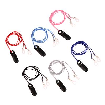 Hearing Aids Clip Holder Transparent 2 Rings Anti-Lost Lanyard Safety Behind The Ear Hearing Aids Accessory For Children Adult