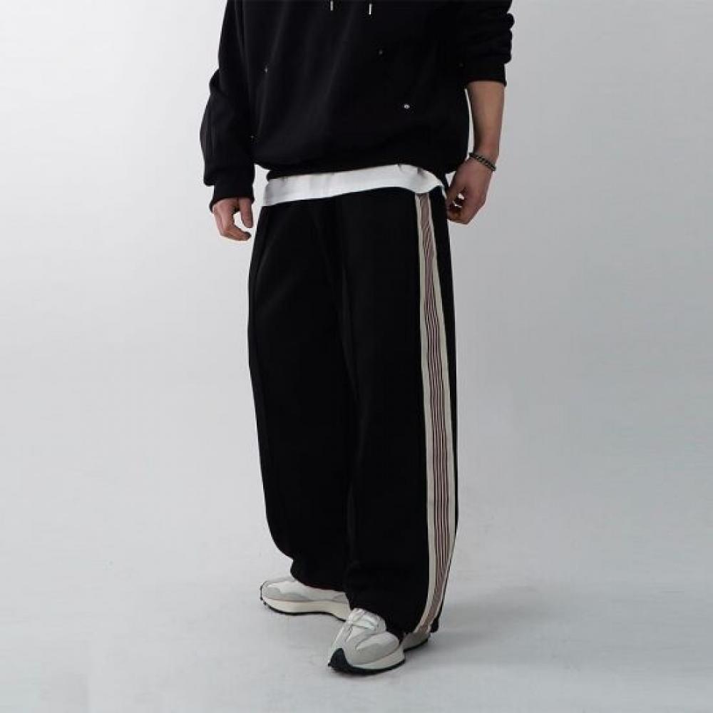 Onl Tape Track Pants Wide Training Pants