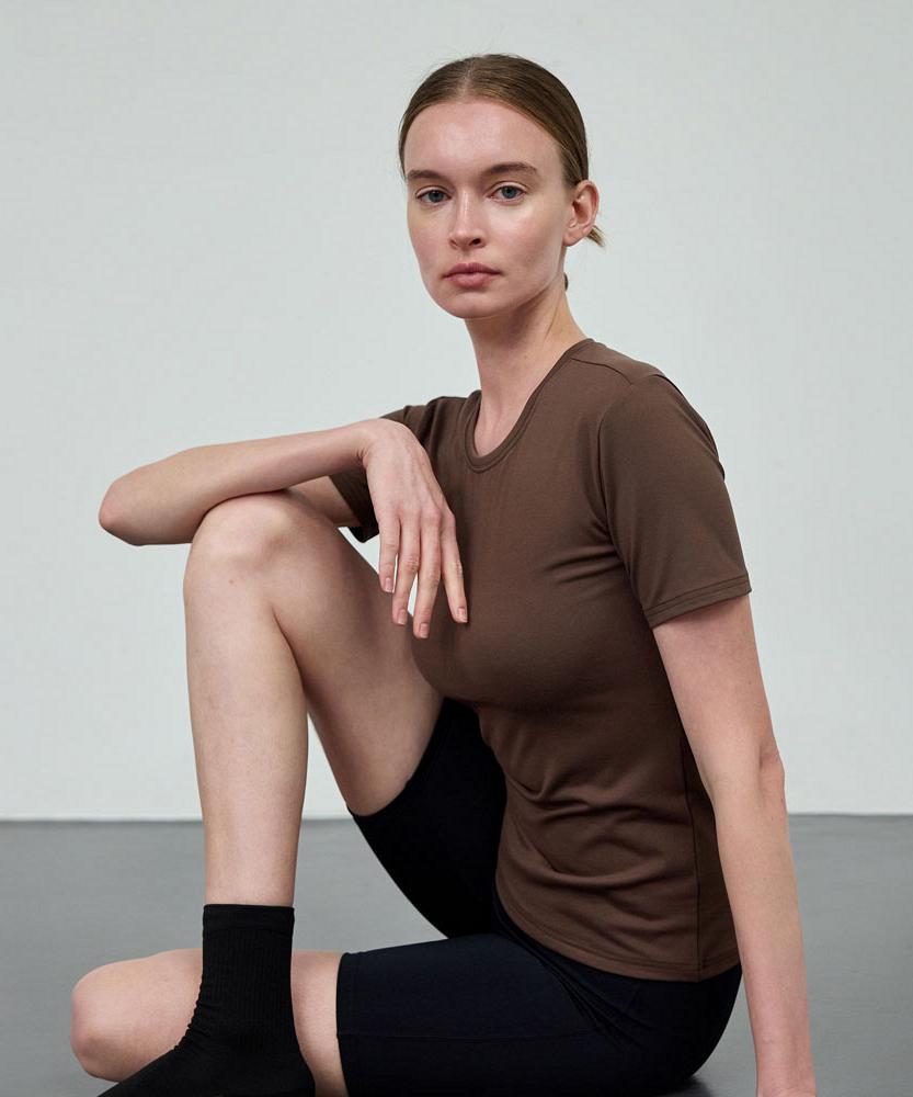 Debiweeo Extin Support Tee Devi-T0045-Brown