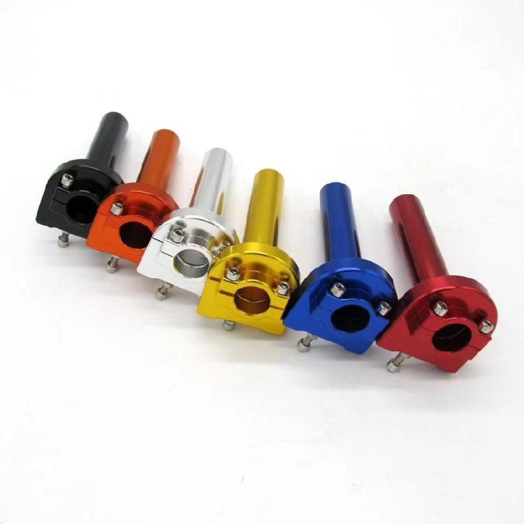 22mm 7/8in Aluminum Throttle Twist Grips Throttle Assist Twist Accelerator Handle Grips Pit Bike Accessories