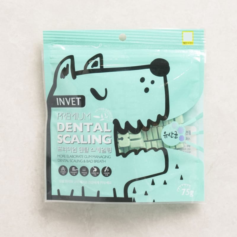 [Pet] Invet Dental Scaling 75 G Lactobacillus