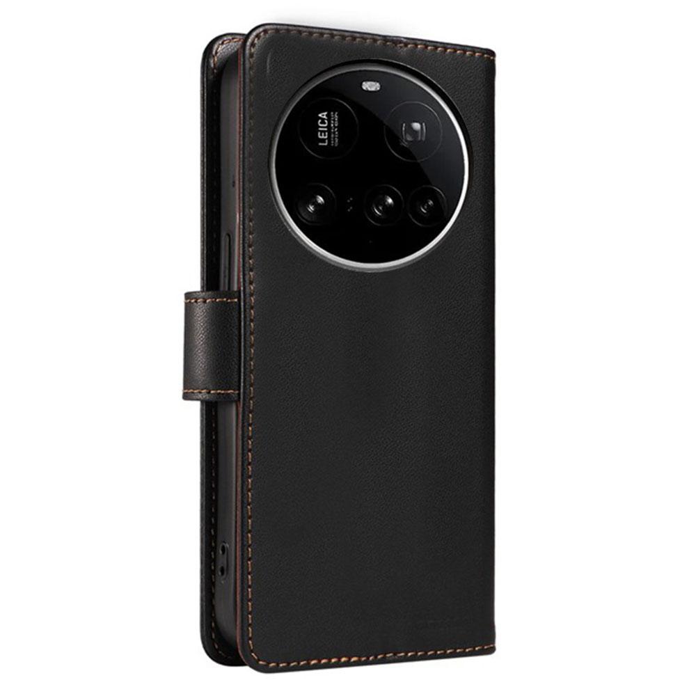 For Xiaomi 15 Ultra Case RFID Blocking Leather Wallet Flip Phone Cover with Wrist Strap