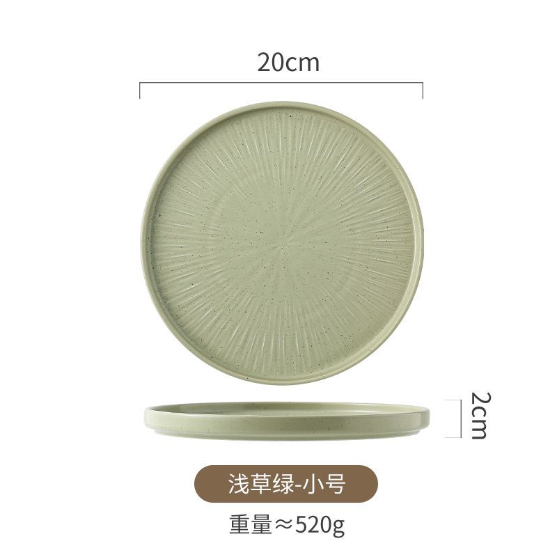 Japanese Sushi Plate Sashimi Display Plate Western Pasta Plate Steak Plate Dessert Cake Plate