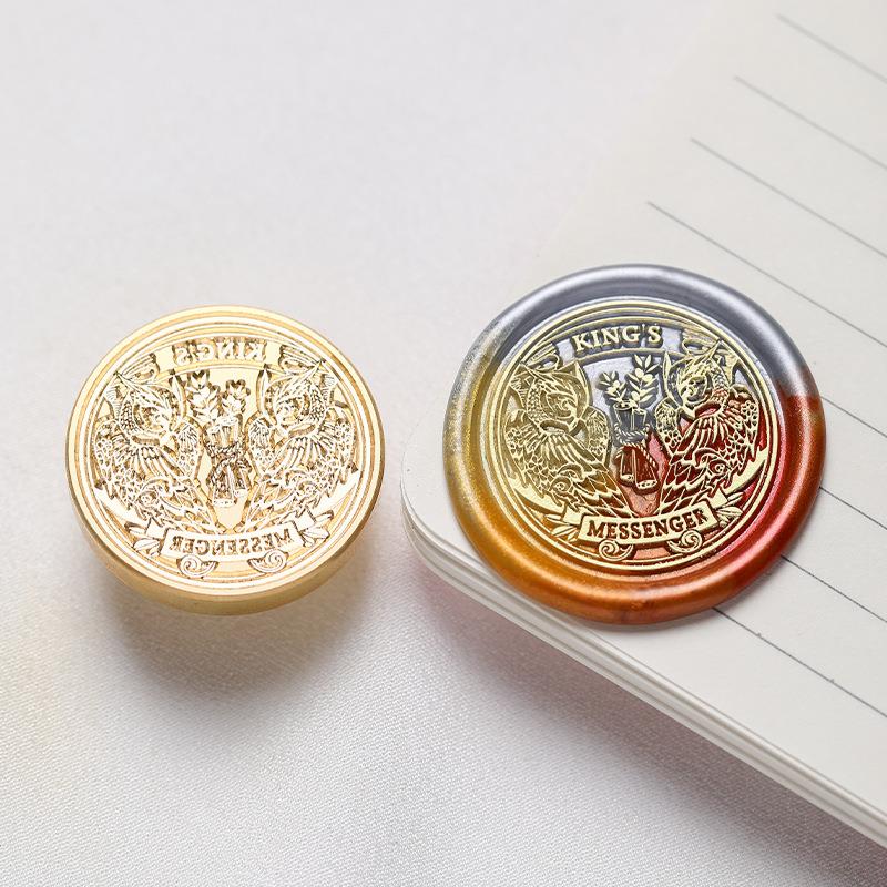 Eule Messenger Briefumschlag Versiegelung dekorativen Druck Wachs Siegel Stempel klassische Siegelstempel Hochzeitskarten Dekor