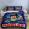 Roblox Herní Povlečení Sada Povlečení Potah na Peřinu Sada Potahů na Peřinu Povlaky na Polštáře  (1 * Povlak na peřinu 2 * Povlaky na polštář, bez náplně do peřiny)