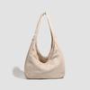 2025 Retro Women's Versatile Autumn/Winter Tote Bag - Lazy Style, Handheld or Shoulder