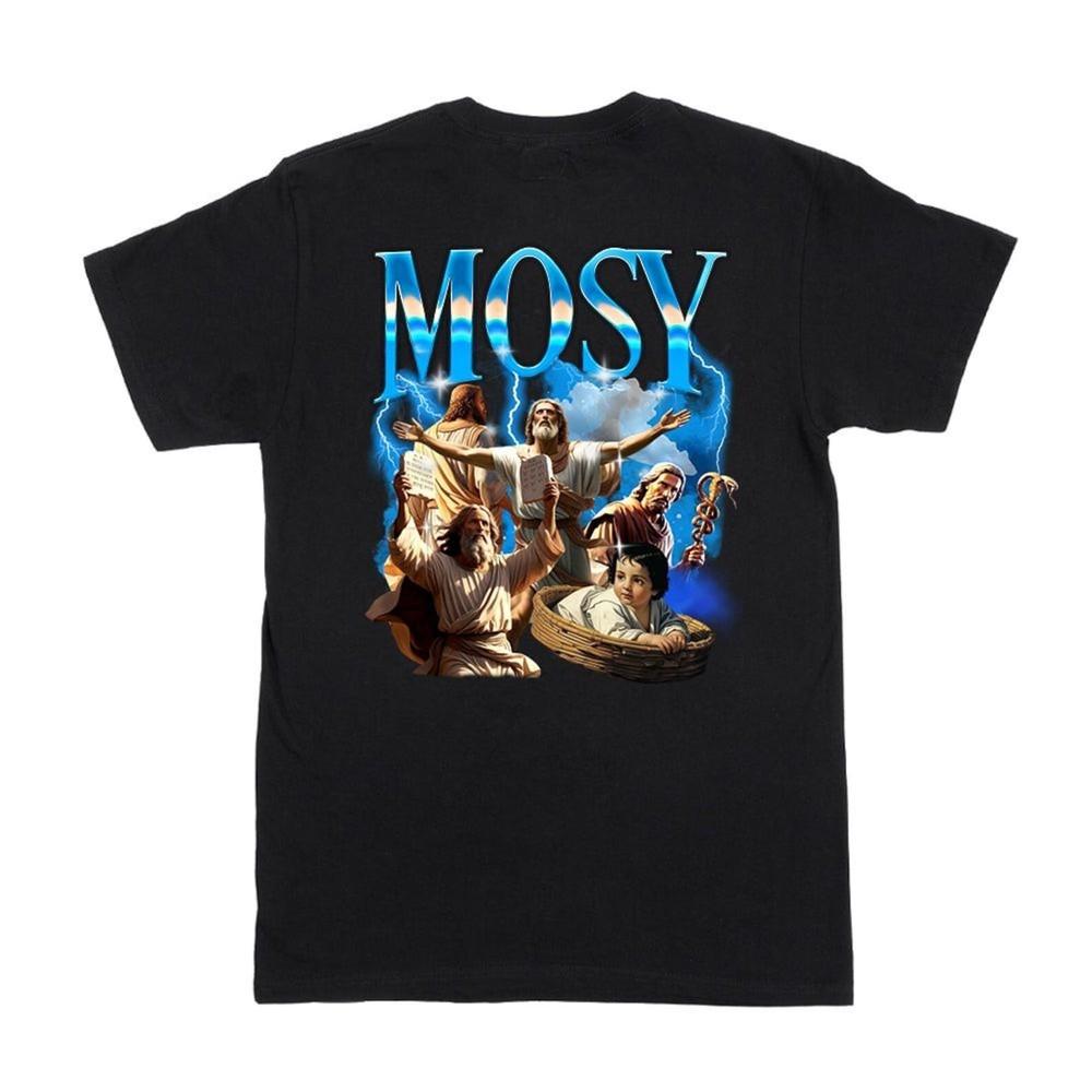 

Moses T-Shirt Unisex Cotton Graphic For Unisex,Gift For Christian,Passover Shirt 4XL