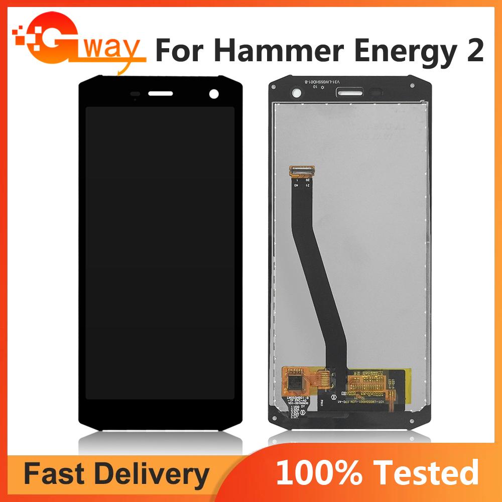 LCD Screen and Digitizer Full Assembly For myPhone Hammer Energy 2