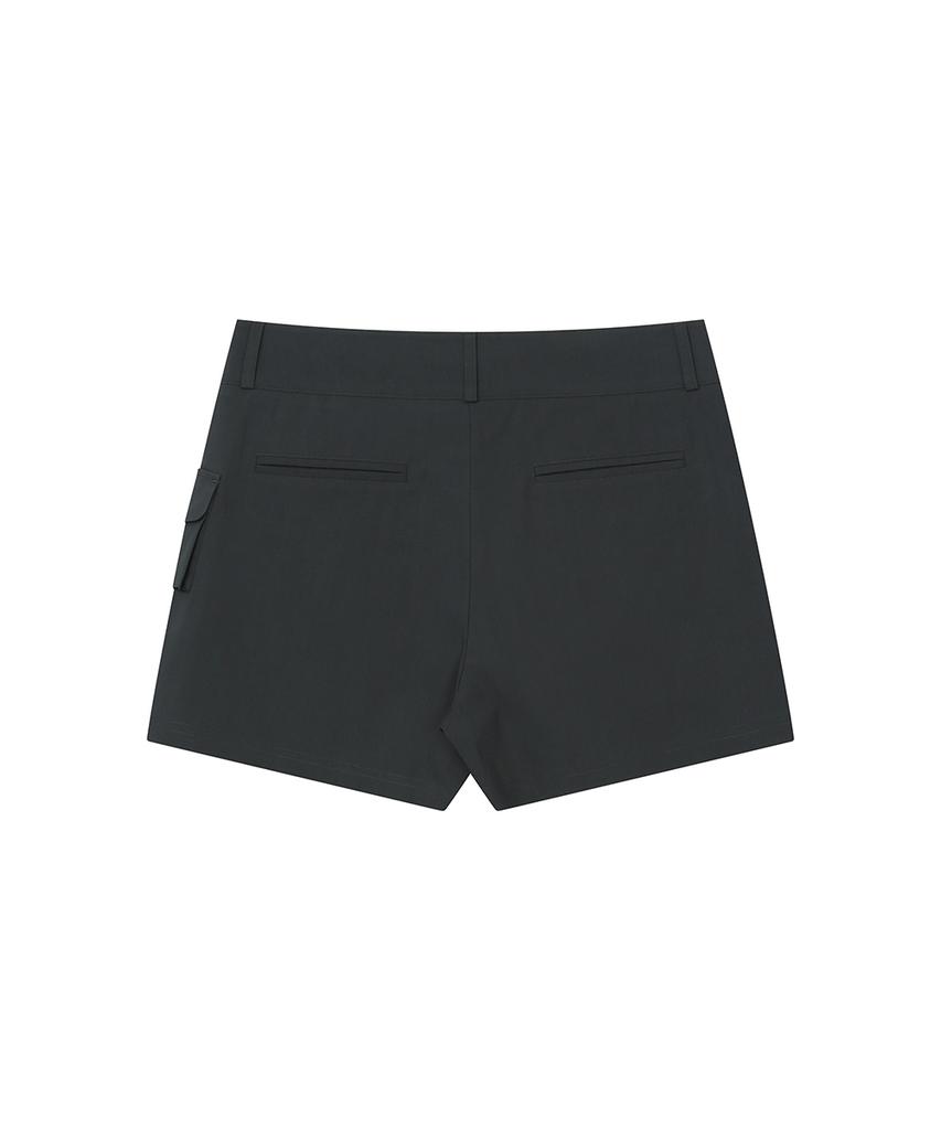 MISEKI SEOUL Pleats Mini Skort Charcoal