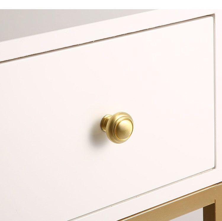Brass Handle Pure Copper TV Cabinet Round Drawer Cabinet Door Handle Furniture Gold Handle