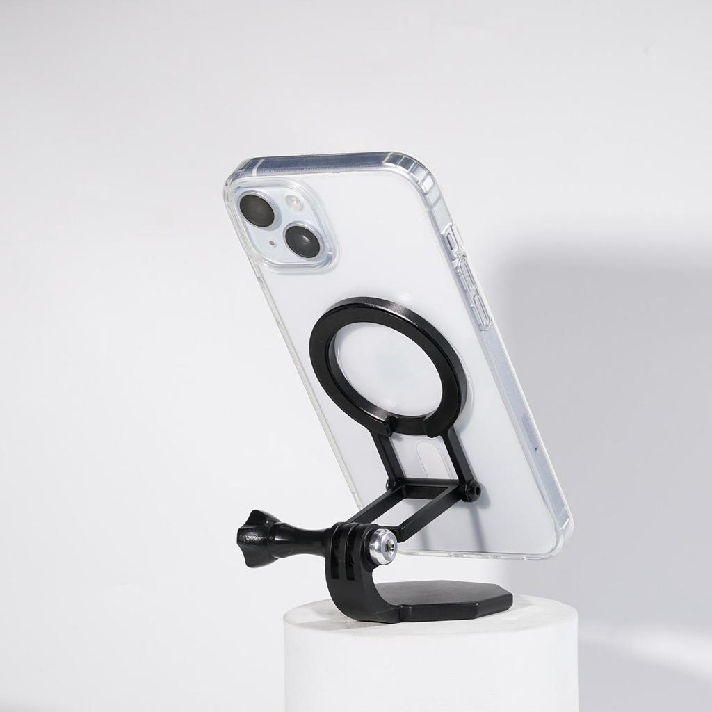 MagSafe Magnetic Holder for Apple 17 Series: Neck Hanging, Horizontal/Vertical Switch, First-Person Selfie Clip.