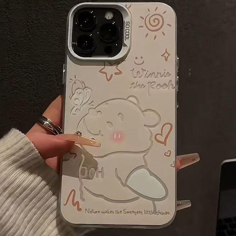 Winnie the Butterfly Is Suitable for Apple 11 Mobile Phone Case iPhone11/11/11/promax Protection Anti-drop Cartoon