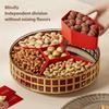 Rotating Fruit And Snacks Serving Tray Designed For Easy Access To Dry Fruits Nut And Candy During Family Gatherings