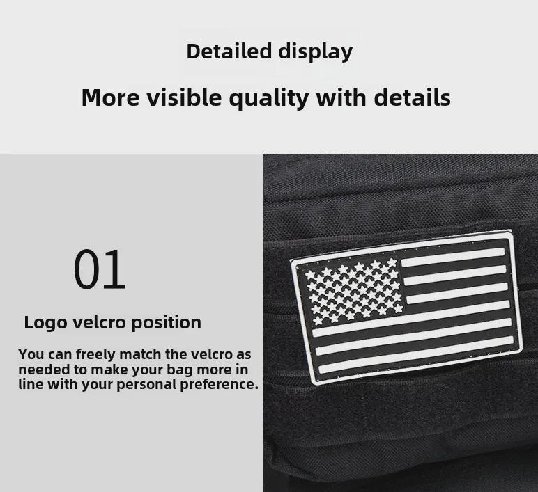 Men's Large-Capacity Waterproof Tactical Backpack for Outdoor Sports & Hiking