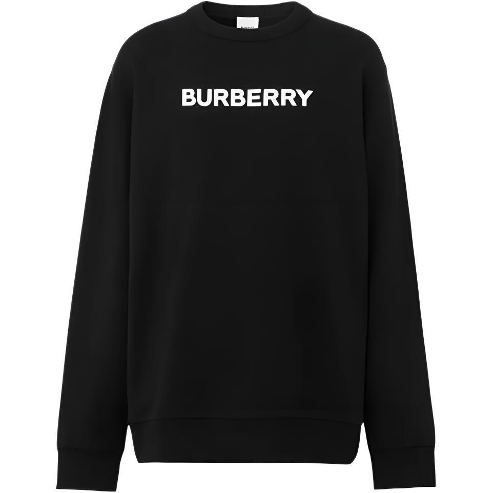 Burberry Logo Print Cotton Sweater 80553121