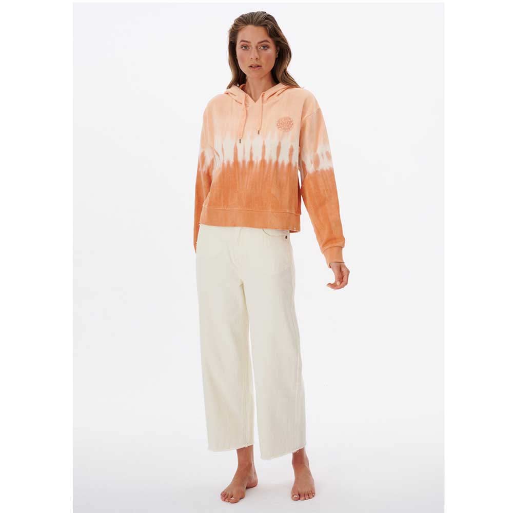 Rip Curl Hoodie Winter Size L Women's Tie-Dye (006WFL) Peach,