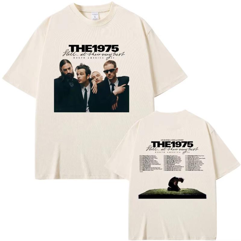 Alternative Rock Band The 1975 Still At Their Very Best North America Tour Tshirt Unisex Women Casual Cotton Vintage T Shirts Tops