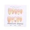 Dewdrop Spring Almond Nude 3D Water Drop Gradient Flower Nail Stickers