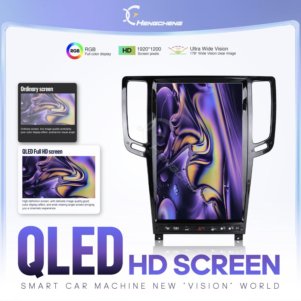 14.5" Car Multimedia For Infiniti G Series 2007-2016 Video Player GPS Navigation Radio Android 13 Carplay 4G 360 camera