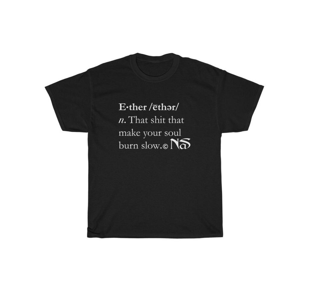 Ether Rap Beef illmatic Nas Tee Adult Unisex T Shirt