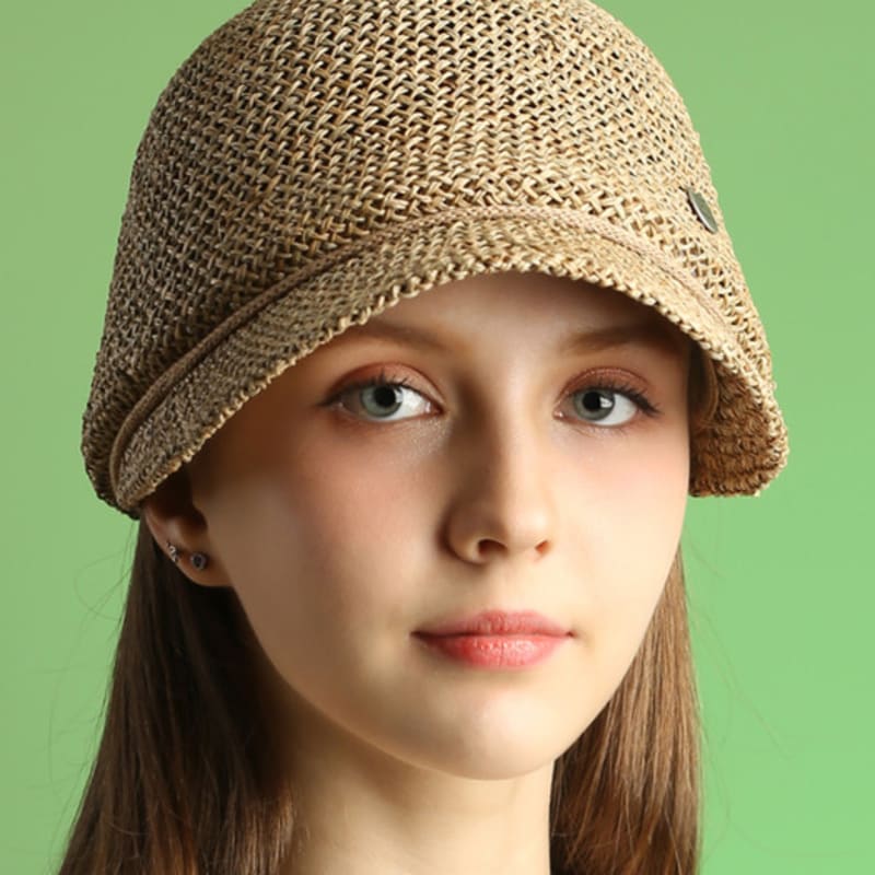 

моя красивая кепка из морской травы FREE (58)