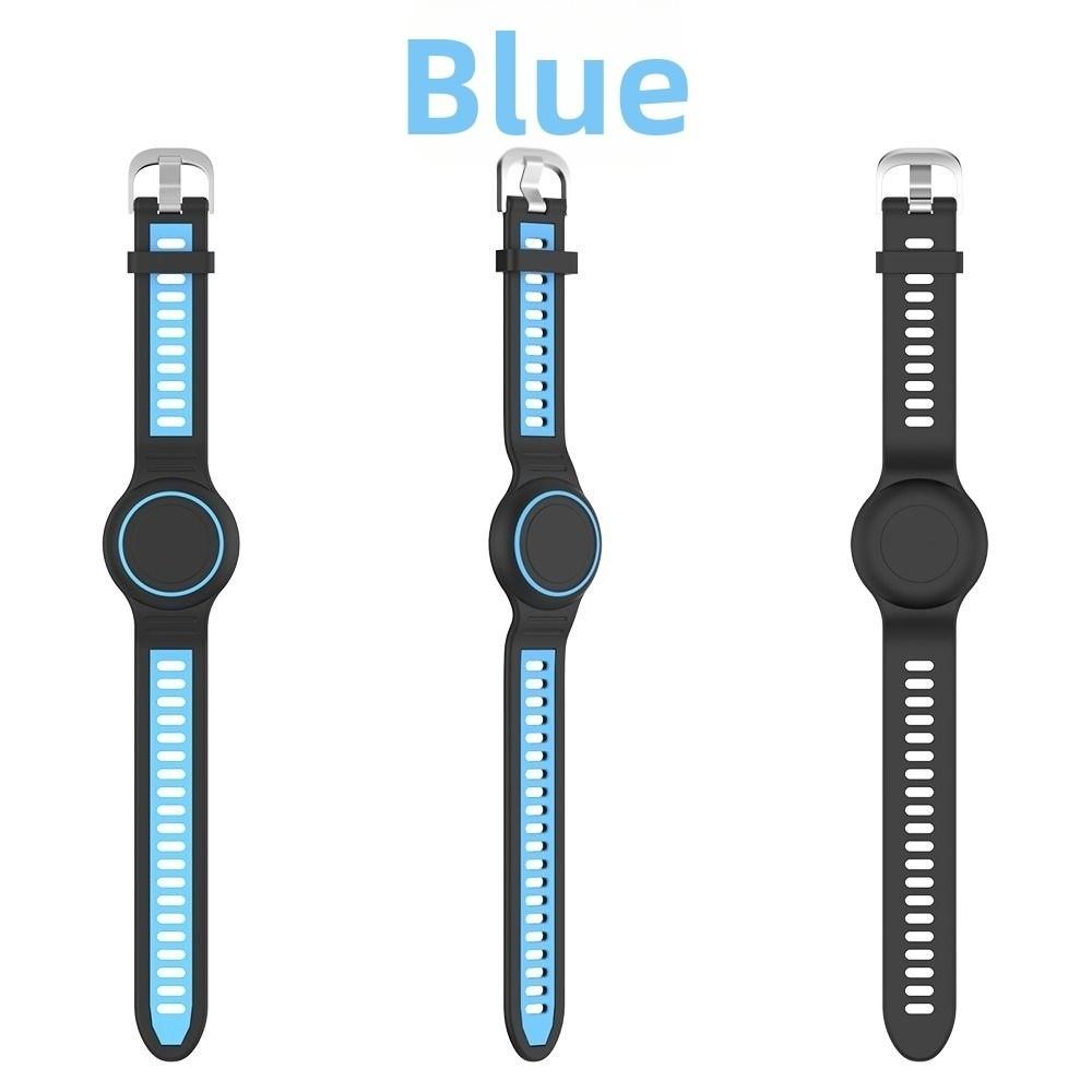 Silicone Watchband Bracelet Waterproof Case Bracelet for AirTag Tracker Accessories