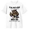 Im Not Old I Just Need Some Wd 40 And A Little Turtle Tape Tshirt Hipster Tshirts Short Sleeve Funny Tops Summer Cotton Tees