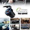IP65 Waterproof 12-24V Car Charger Socket, PD QC3.0 Dual USB Type C Fast Charging Power Outlet with ON/OFF Switch for Motorcycle, Truck, RV, ATV, Boat