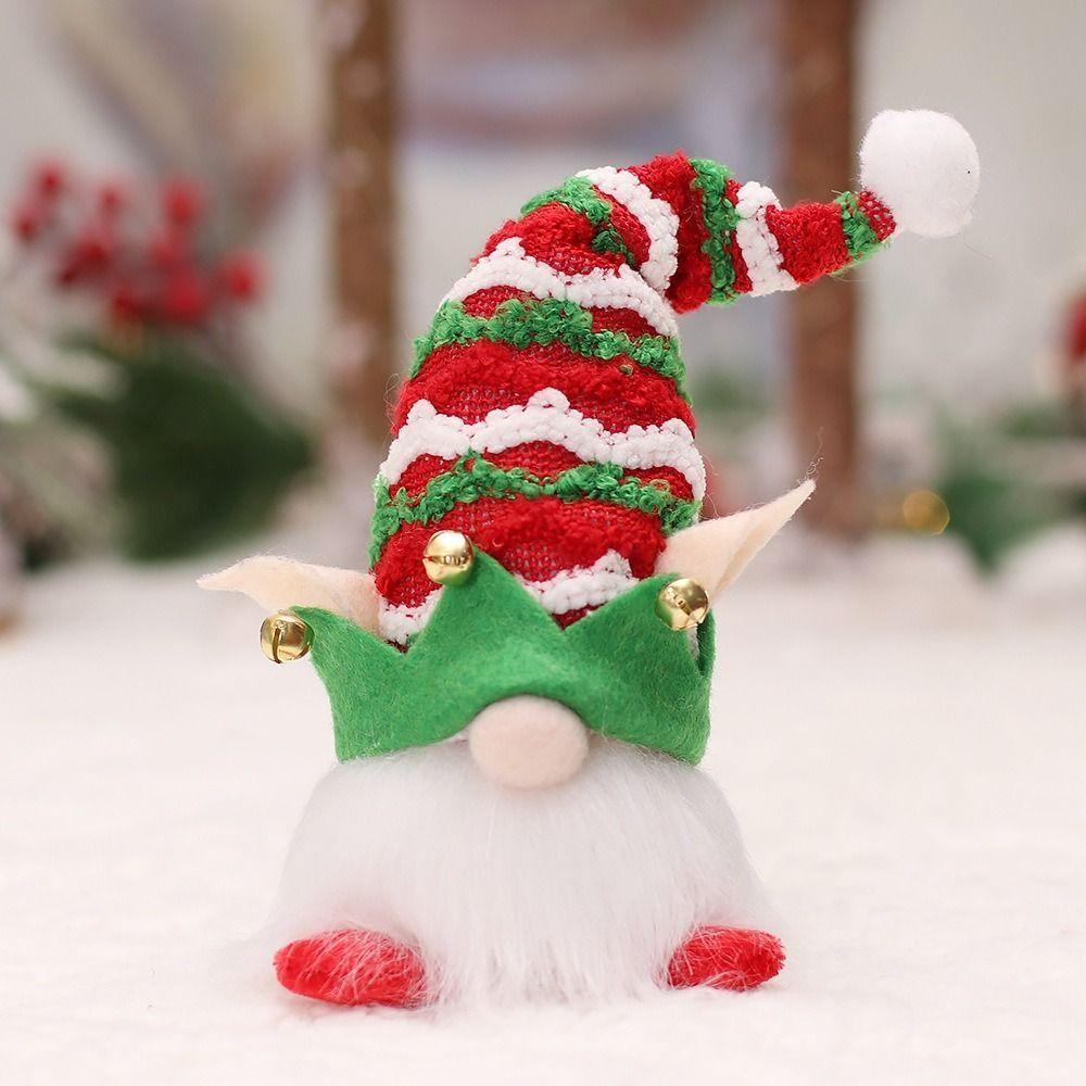 Forest Santa Gnome Glowing Doll Sprite Christmas Dwarf Ornament Children'S Gifts