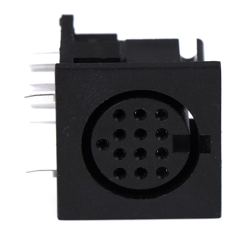 Ds-13-04 Čtverec S Velký terminál Velký čtvercový 13jádrový 15kolíkový zásuvka 13P Pin Din Zásuvka Samec Samec