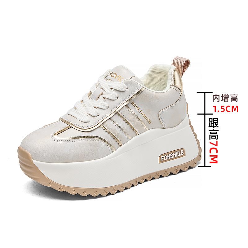 

Spring women s casual single shoes Wenzhou women s shoes new dad shoes inner height increase platform Forrest Gump shoes children s shoes versatile 34