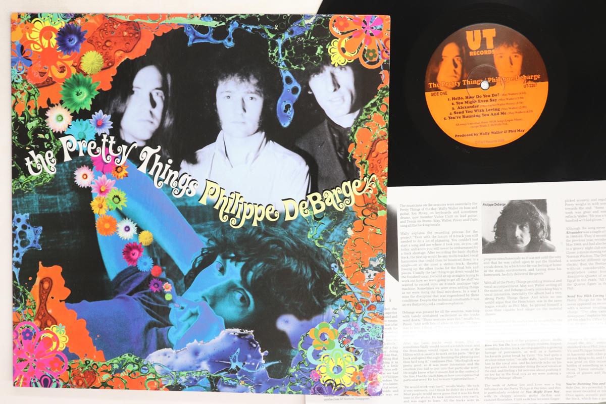 LP Record PRETTY THINGS PHILIPPE DEBARGE  Pretty Things  Philippe Debarge UT2207 UT 2009 US Rock Used