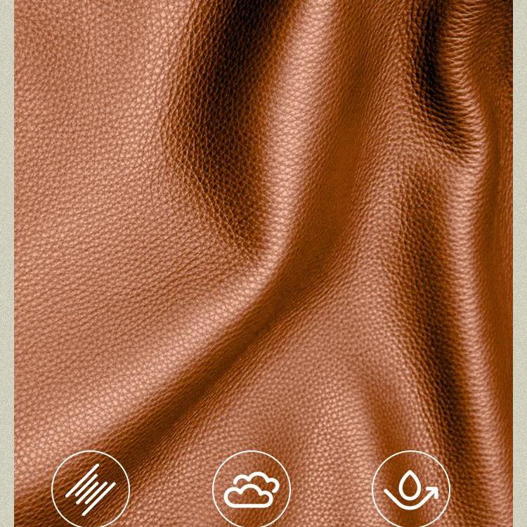 A7 Grain Leather Ring Binder Planner - Portable Pocket Journal with Blank Dot Grid Pages