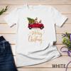 Funny Camel Driving Christmas Tree Truck Camel Christmas Unisex T-shirt