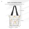FURONGA Cat Tote Bag for Women, Lightweight, Large Capacity, A4 Size, Popular, Stylish, Durable, ShoulderHandbag, Travel, Unisex, Zippered (26)