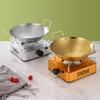 Korean Style Dry Boiler Non Stick Camping Wok Kitchen Accessory Frying Cooking Pot  Picnic