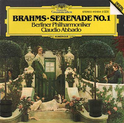 CD BRAHMS, ABBADO; BPO - Serenade 1 4106542 Deutsche Grammo Germany Classical Used