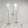 Korean Style Female Mannequin with Flat Chest for Clothing Display
